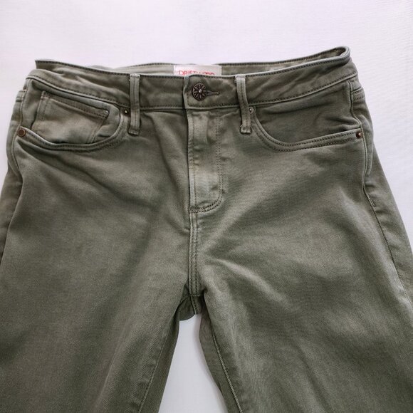 Driftwood Cotton Stretch High Rise Jackie Skinny Button Cuff Jeans - Picture 5 of 9